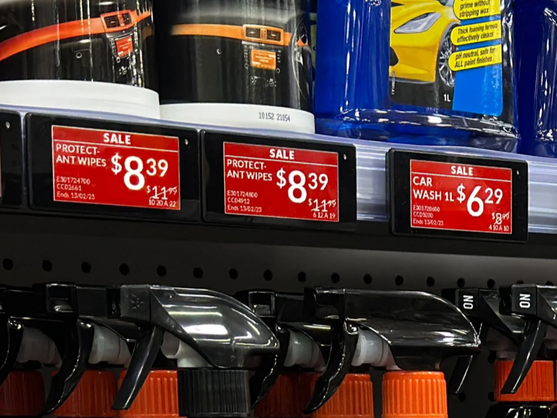 What Types of Labels are Available for Electronic Shelves