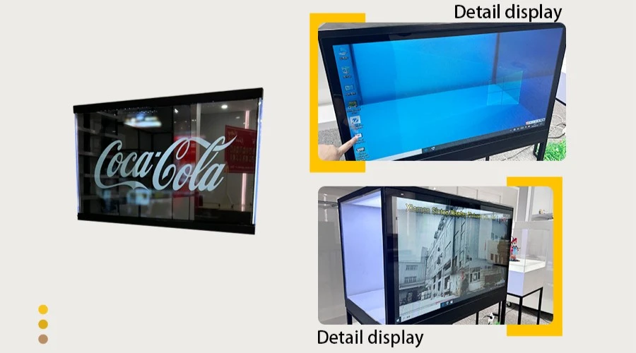 27x10 Transparent touch screen 27x10 Transparent touch screen