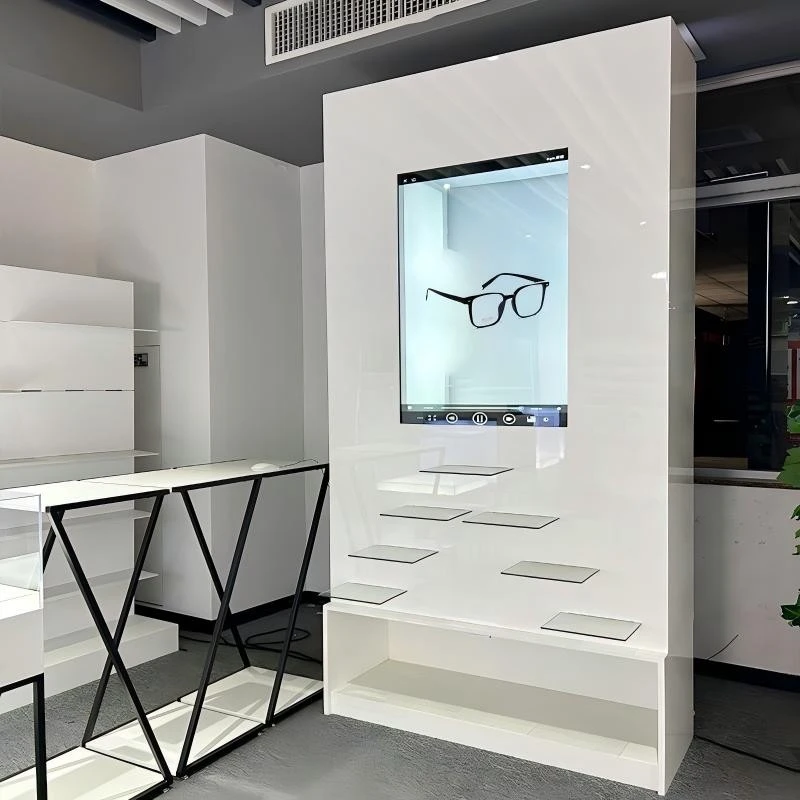 Wood Display With Transparent Screen best